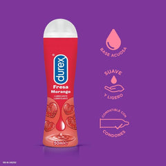 DUREX - PLAY STRAWBERRY 50 ML - 53Xshop