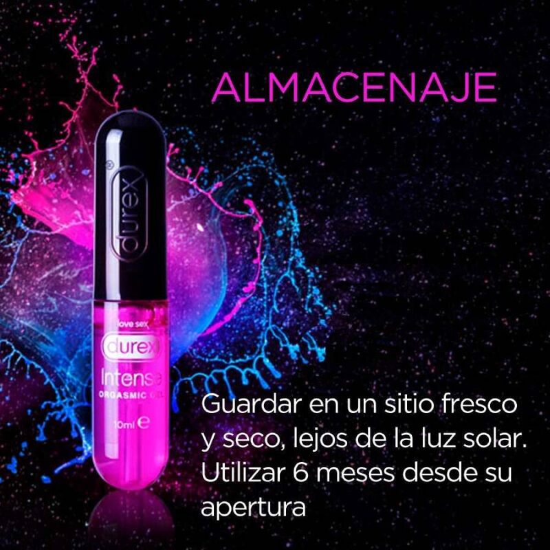DUREX - LUBRICANT ORGASMIC GEL 10 ML - 53Xshop
