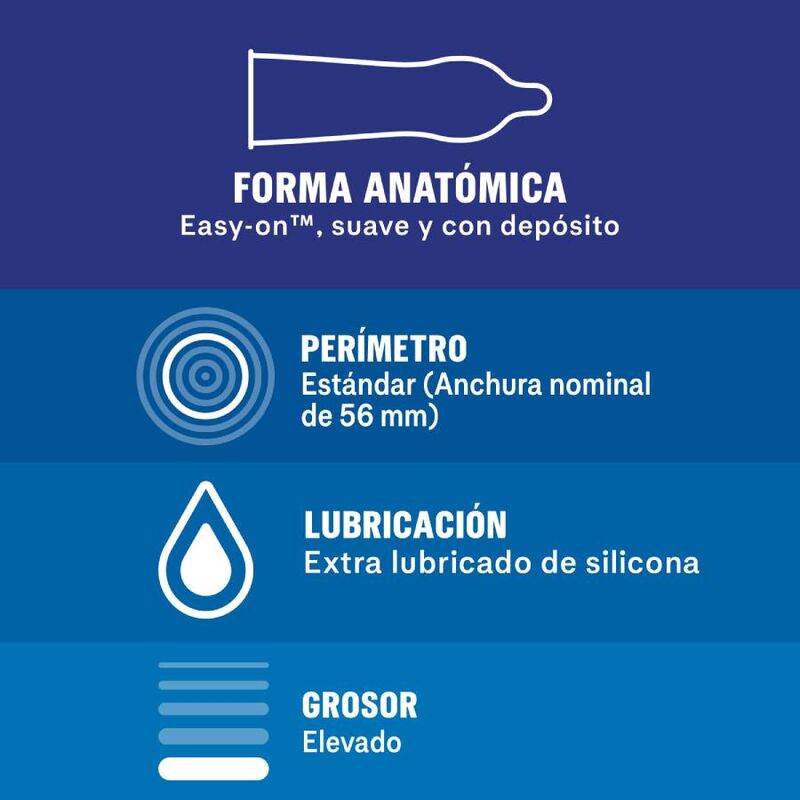 DUREX - EXTRA SEGURO 12 UNITS - 53Xshop
