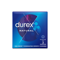DUREX - NATURAL CLASSIC 3 UNITS - 53Xshop