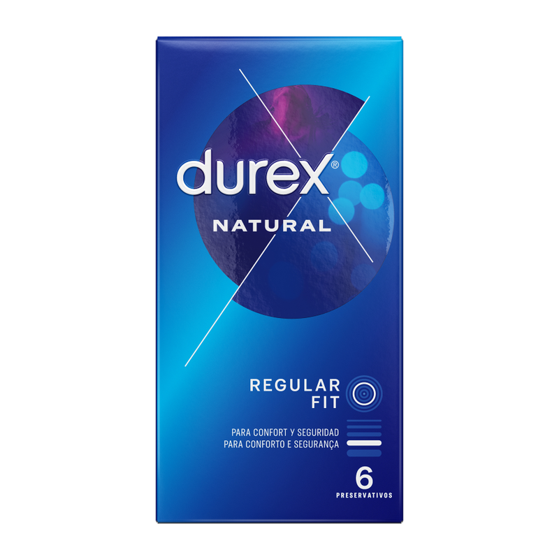 DUREX - NATURAL CLASSIC 6 UNITS - 53Xshop