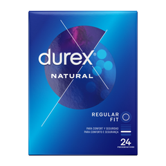 DUREX - NATURAL PLUS 24 UNITS - 53Xshop