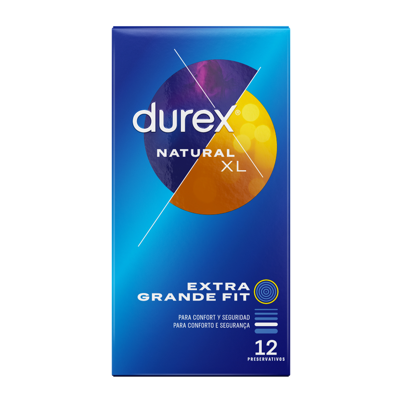 DUREX - NATURAL XL 12 UNITS - 53Xshop