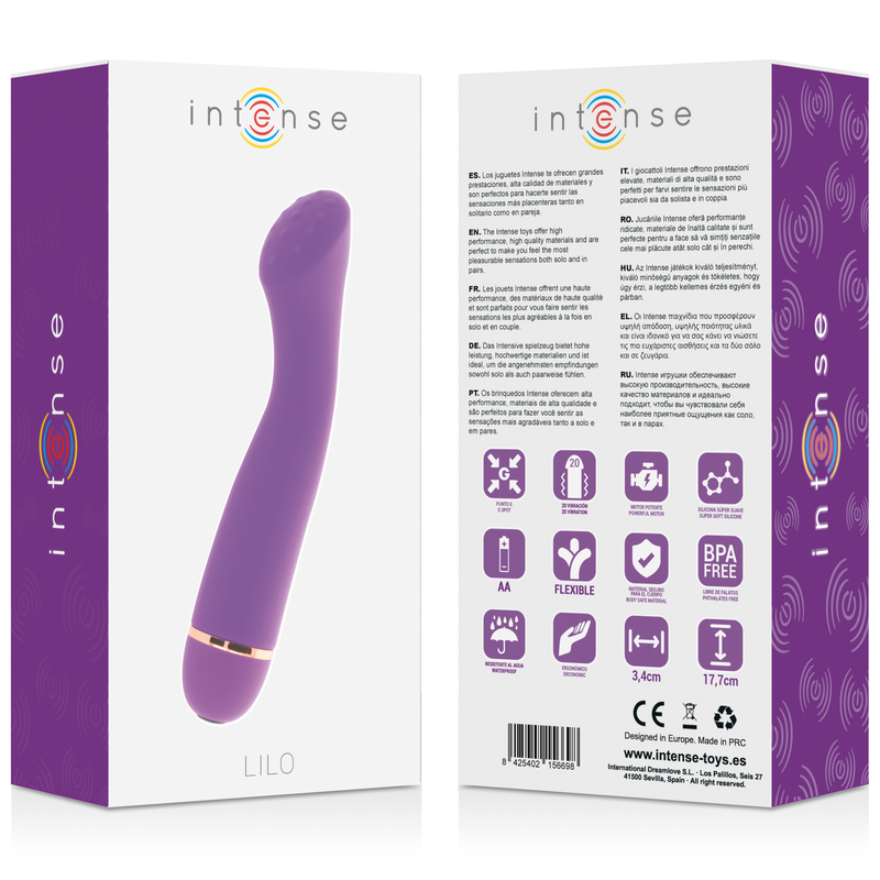 INTENSE - LILO 20 SPEEDS SILICONE LILAC - 53Xshop