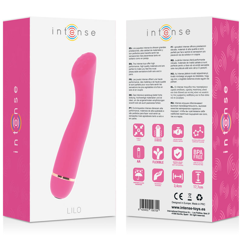 INTENSE - LILO 20 SPEEDS SILICONE PINK - 53Xshop