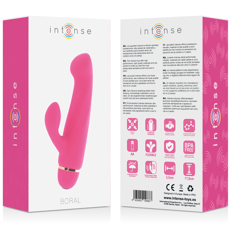 INTENSE - BORAL 20 SPEEDS SILICONE PINK - 53Xshop