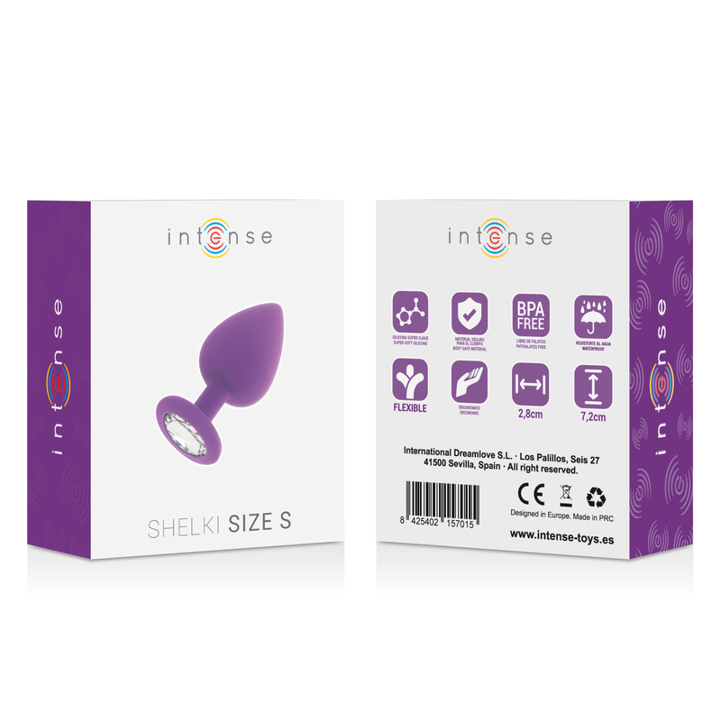 INTENSE - SHELKI S PLUG ANAL LILAC - 53Xshop