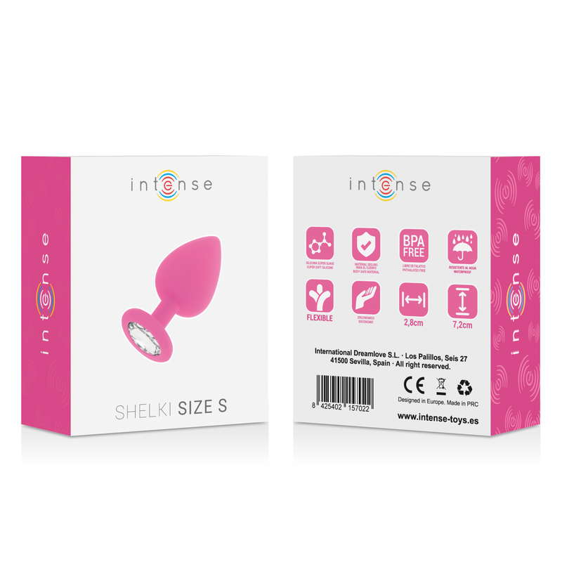 INTENSE - SHELKI S PLUG ANAL FUCHSIA - 53Xshop