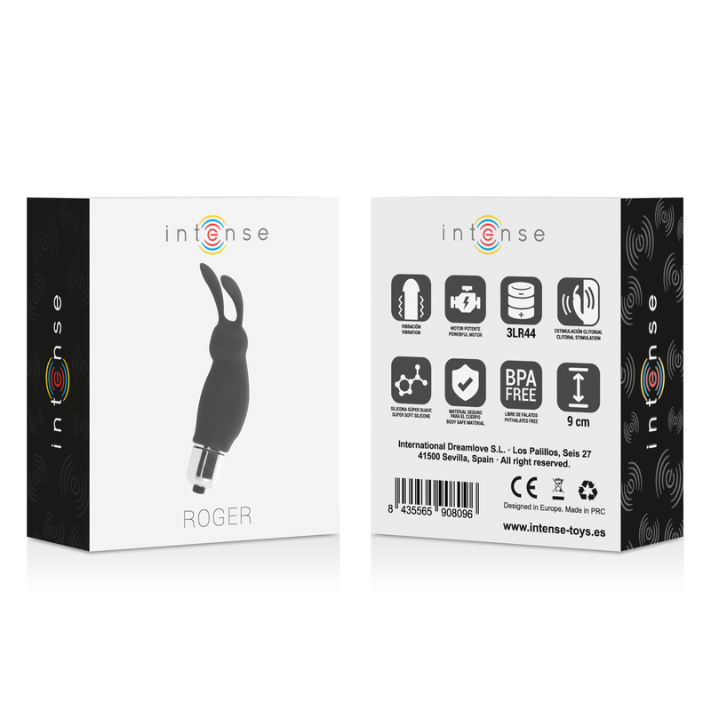 INTENSE - RABBIT ROGER BLACK - 53Xshop