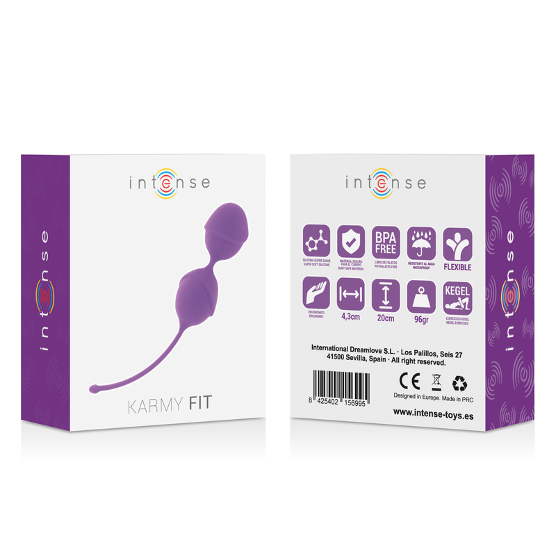 INTENSE - KARMY FIT KEGEL SILICONE LILAC - 53Xshop