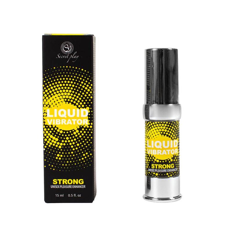 SECRETPLAY - LIQUID VIBRATOR STIMULATOR UNISEX STRONG 15 ML - 53Xshop