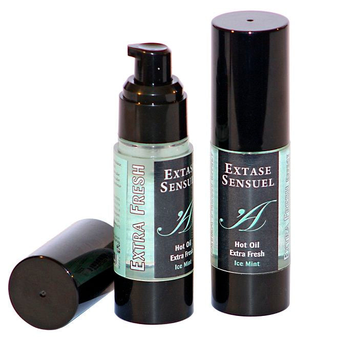 EXTASE SENSUAL - MASSAGE OIL WITH EXTRA FRESH ICE EFFECT 30 ML - 53Xshop