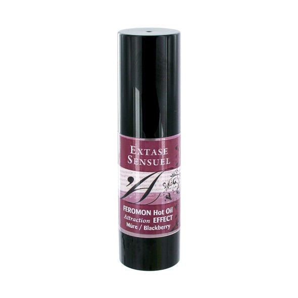 EXTASE SENSUAL - HEATING EFFECT MASSAGE OIL WITH BLACKBERRY PHEROMONES 30 ML - 53Xshop