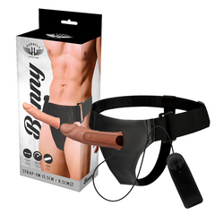 HARNESS ATTRACTION - RNES HOLLOW BENNY WITH VIBRATOR 15 CM -O- 4.5 CM - 53Xshop