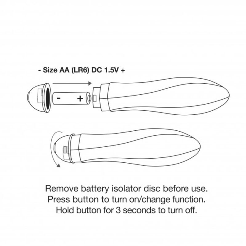 ROCKS-OFF - TWISTER VIBRATOR 10 MODES - 53Xshop