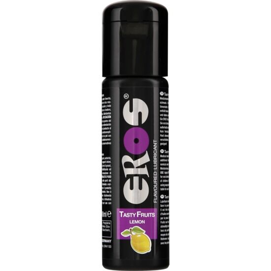 EROS - TASTY FRUITS FLAVOURED LUBRICANT LEMON 100 ML - 53Xshop