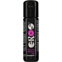 EROS - KISSABLE MASSAGE GEL WARMING STRAWBERRY 100 ML - 53Xshop