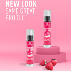 SECRETPLAY - LUBRICANT 2-1 HEAT EFFECT STRAWBERRY & CREAM 50 ML - 53Xshop