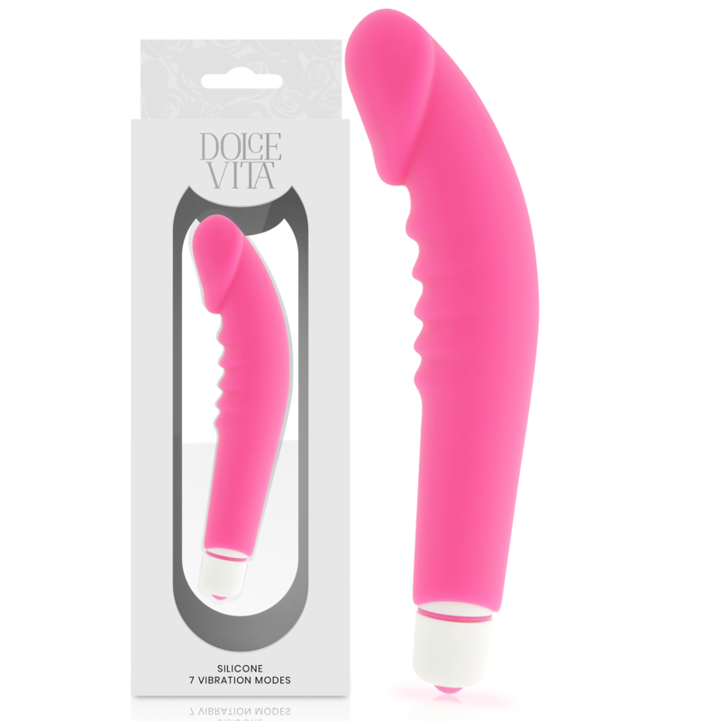 DOLCE VITA - REALISTIC PLEASURE PINK  SILICONE - 53Xshop