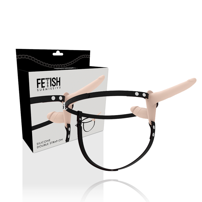FETISH SUBMISSIVE HARNESS - DOUBLE PENETRATION FLESH - 53Xshop