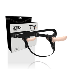 FETISH SUBMISSIVE HARNESS - FLESH SILICONE G-SPOT 12.5 CM - 53Xshop