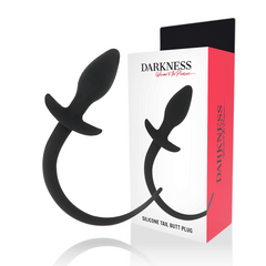 DARKNESS - ANAL PLUG 28 CM BLACK SILICONE - 53Xshop