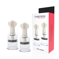 DARKNESS - TRANSPARENT NIPPLE SUCKER 3.1 CM DIAMETER - 53Xshop