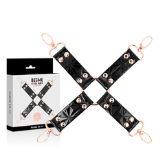 BEGME - BLACK EDITION VEGAN LEATHER HOG TIE - 53Xshop