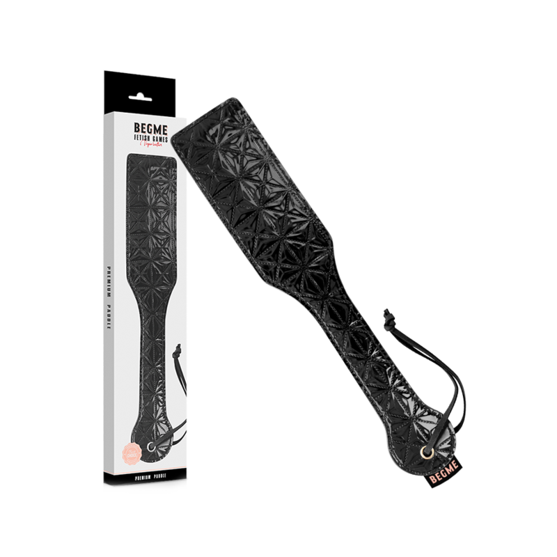 BEGME - BLACK EDITION VEGAN LEATHER PADDLE - 53Xshop