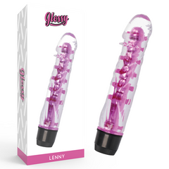 GLOSSY - LENNY VIBRATOR PINK - 53Xshop