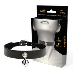 COQUETTE CHIC DESIRE - VEGAN LEATHER NECKLACE WOMAN RATTLE ACCESSORY - 53Xshop
