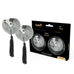 COQUETTE CHIC DESIRE - NIPPLE COVERS SILVER - 53Xshop