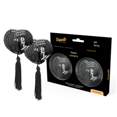 COQUETTE CHIC DESIRE - NIPPLE COVERS BLACK - 53Xshop