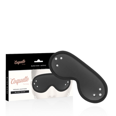 COQUETTE CHIC DESIRE - FANTASY VEGAN LEATHER BLIND MASK WITH NEOPRENE LINING - 53Xshop