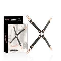 COQUETTE CHIC DESIRE - FANTASY VEGAN LEATHER HOG TIE - 53Xshop