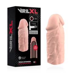VIRILXL - LIQUID SILICONE V3 NATURAL PENIS EXTENSION - 53Xshop