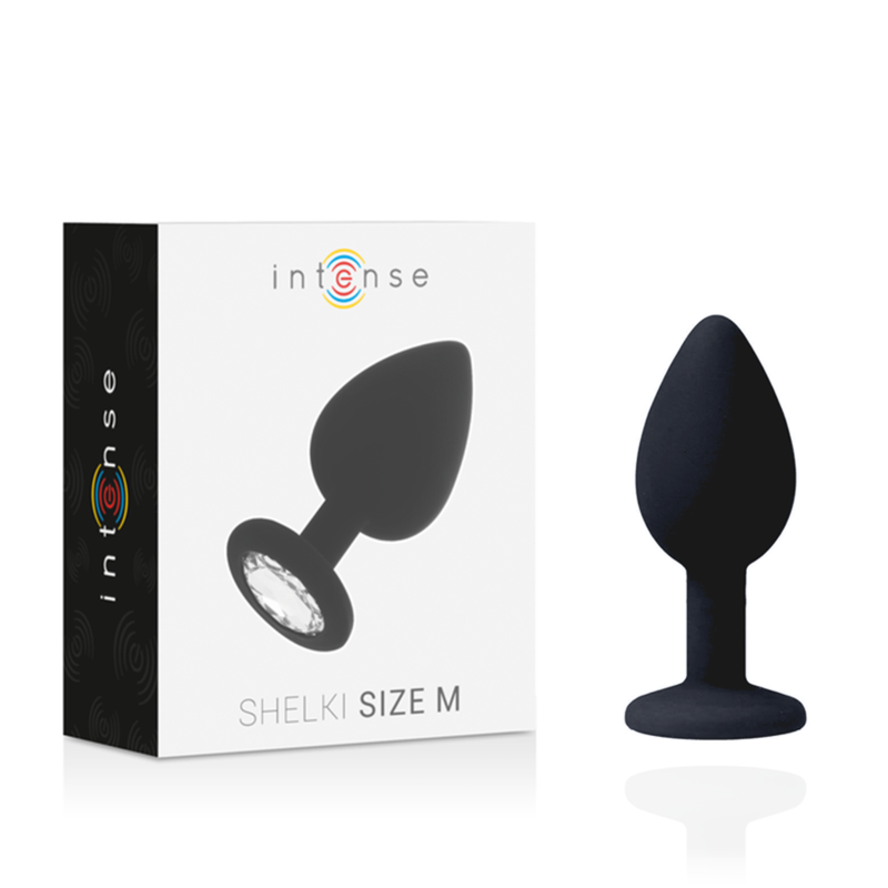 INTENSE - SHELKI M ANAL PLUG BLACK - 53Xshop