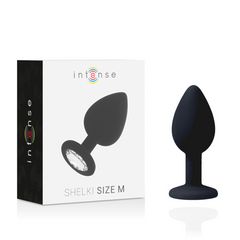 INTENSE - SHELKI M ANAL PLUG BLACK - 53Xshop