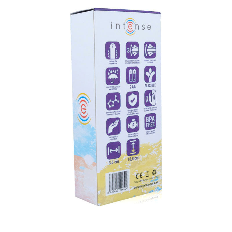 INTENSE - SUSY SILICON RABBIT LILAC OSCILLATING VIBRATOR - 53Xshop