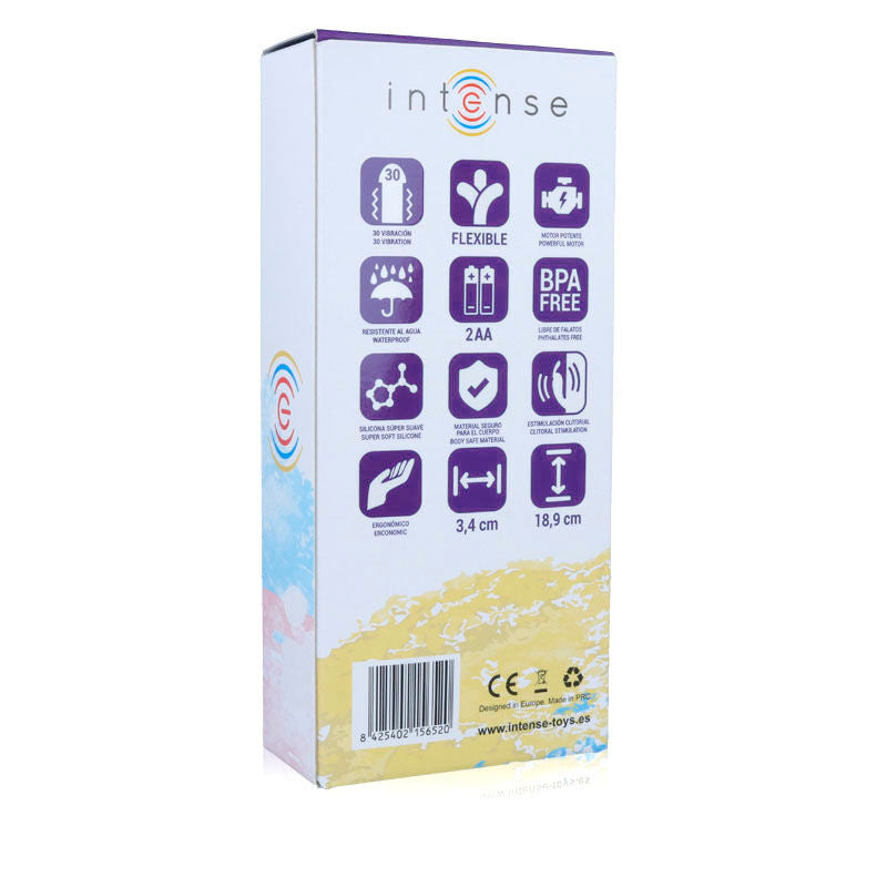 INTENSE - HILARI VIBRATOR LILAC SILICON LUXE - 53Xshop