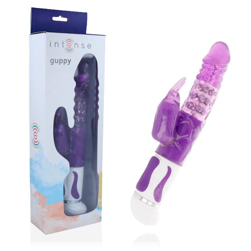 INTENSE - GUPPY LILAC ROTATOR VIBRATOR - 53Xshop