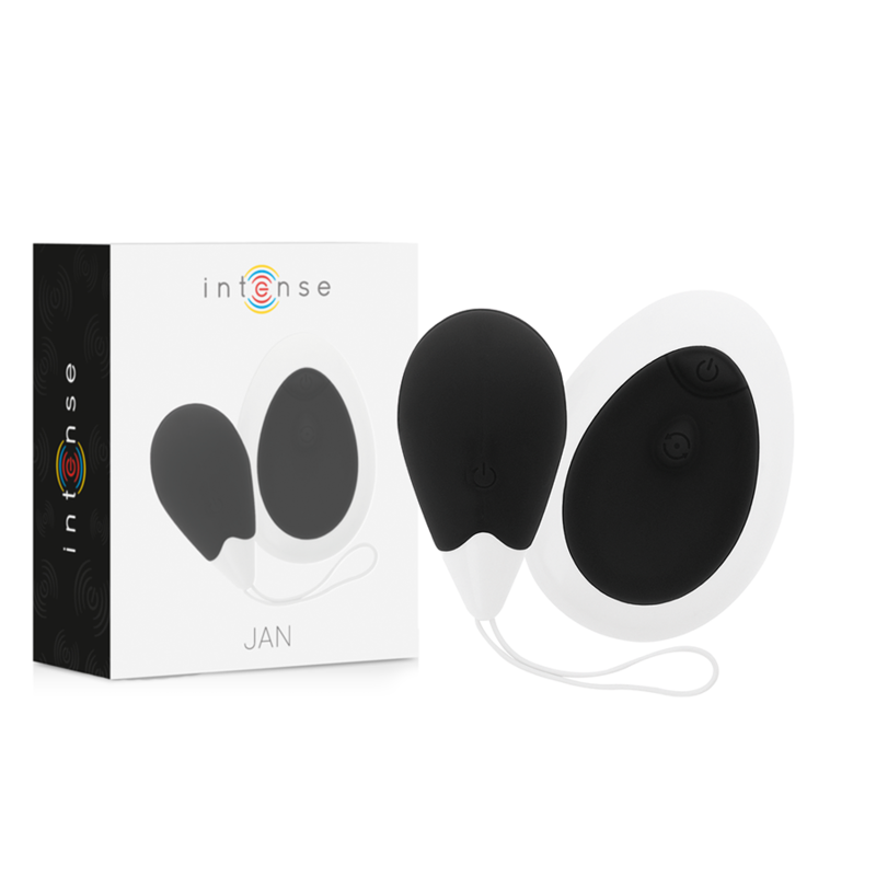INTENSE - JAN VIBRATING EGG REMOTE CONTROL BLACK - 53Xshop