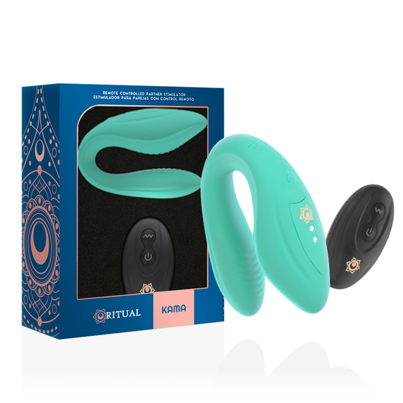 RITHUAL - KAMA REMOTE CONTROL FOR COUPLES AZABACHE - 53Xshop