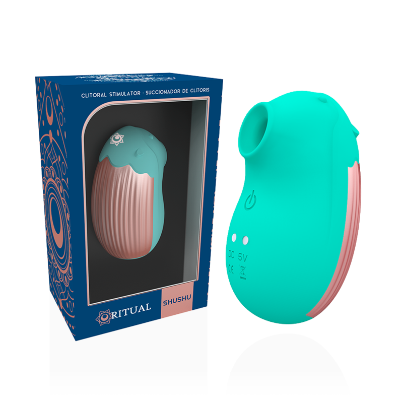RITHUAL - SHUSHU 2.0 NEW GENERATION CLITORAL AQUA - 53Xshop