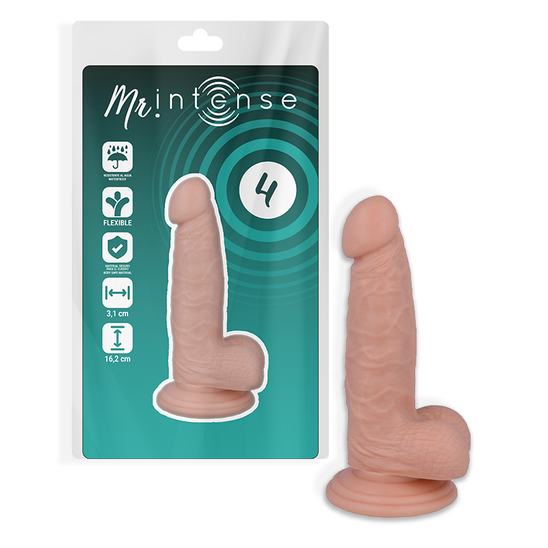 MR INTENSE - 4 REALISTIC COCK 16.2 CM -O- 3.1 CM - 53Xshop