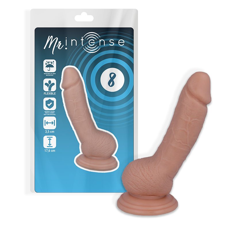 MR INTENSE - 8 REALISTIC COCK 17.6 CM -O- 3.5 CM - 53Xshop