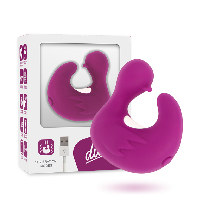 COVERME - DUCKYMANIA RECHARGEABLE SILICONE STIMULATING DUCK THIMBLE - 53Xshop