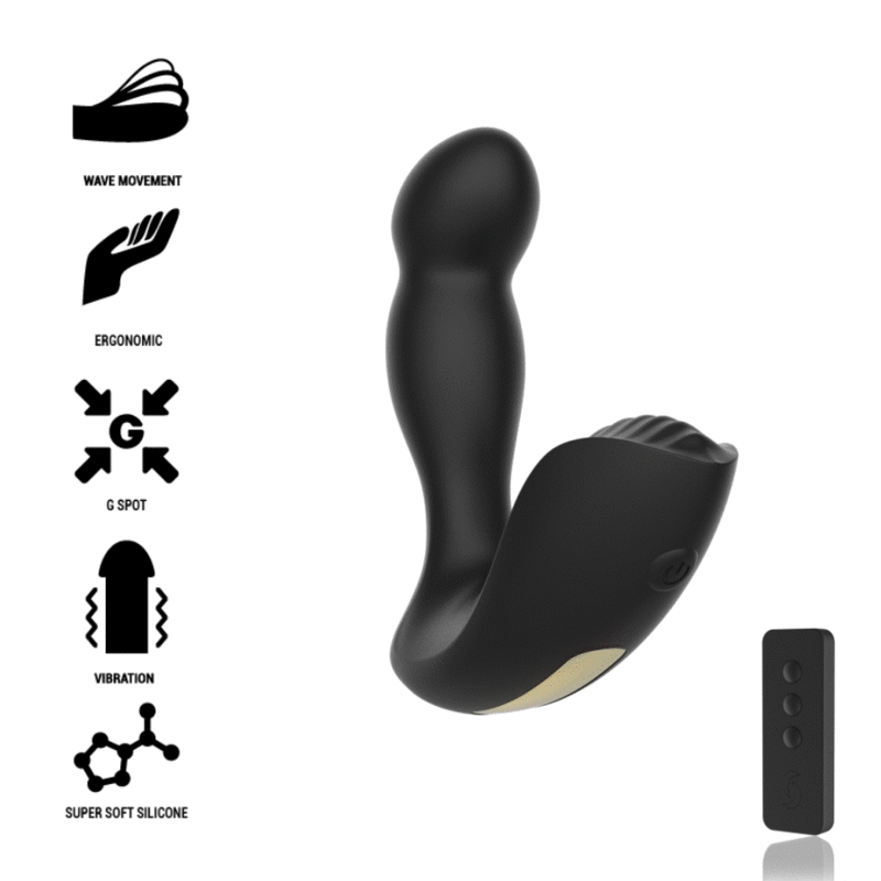 IBIZA - MASSEUR ANAL TÉLÉCOMMANDÉ 11 x 4 CM