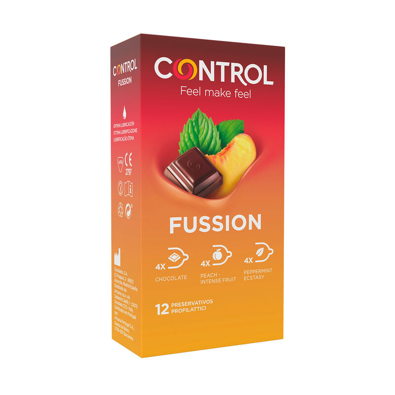 CONTROL - FUSSION CONDOMS 12 UNITS - 53Xshop