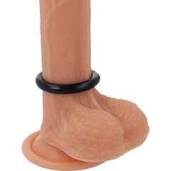 POWERING - SUPER FLEXIBLE AND RESISTANT PENIS RING 3.5CM BLACK - 53Xshop
